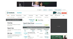 Desktop Screenshot of hamiltongasprices.com